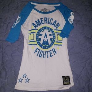 2 American Fighter Baseball Tees